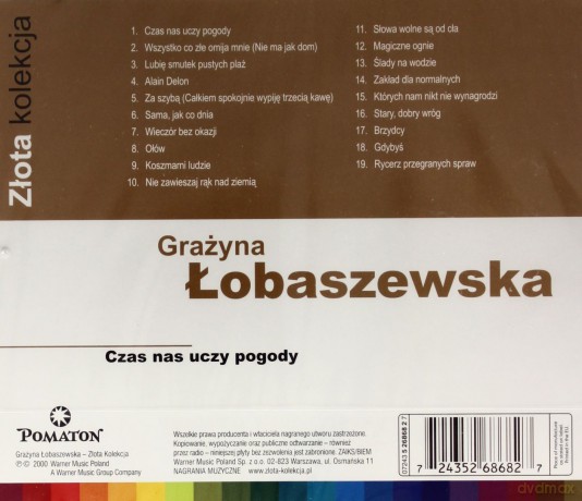 Grażyna Łobaszewska: Złota Kolekcja [CD]