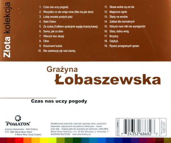 Grażyna Łobaszewska: Złota Kolekcja [CD]
