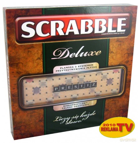 MATTEL GRA SCRABBLE DELUXE PRESTIŻOWE P9460 [GRA]