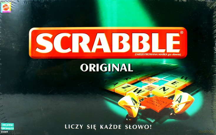 MATTEL GRA SCRABBLE w języku polskim 51289 [GRA]