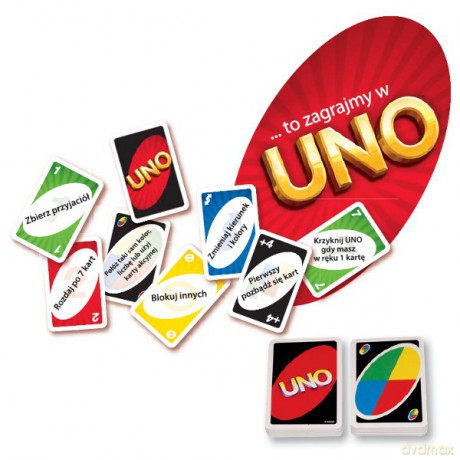 MATTEL Gra Uno W2087 [GRA KARCIANA]