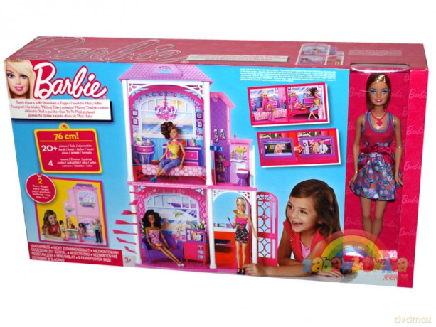 BARBIE Piętrowy Domek W7236 [ZABAWKA]