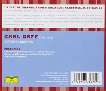 Greatest Classical Hits: Carmina Burana [CD]