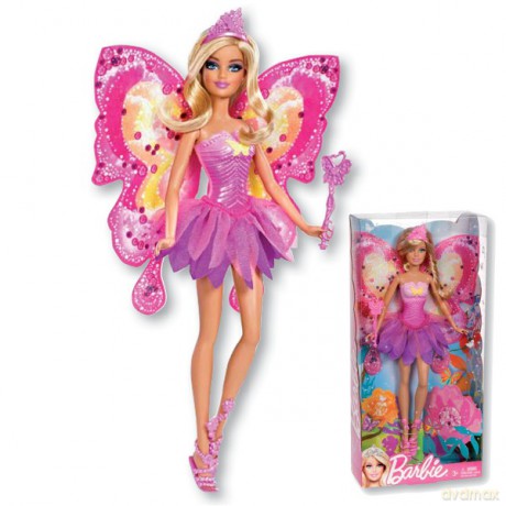 BARBIE Wróżki z kolorowymi skrzydłami W2965/2966 [ZABAWKA]