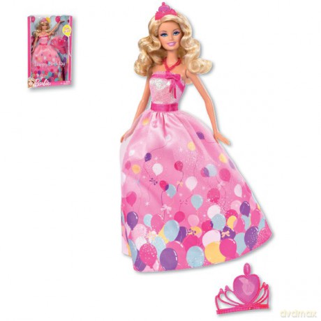 BARBIE Urodzinowa Księżniczka W2862 [ZABAWKA]
