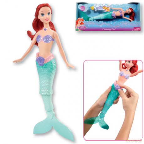 BARBIE Pływająca Arielka V9457 [ZABAWKA]