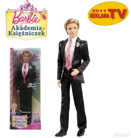 BARBIE Książe Nicholas V6828 [ZABAWKA]