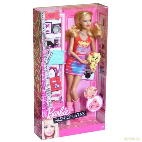BARBIE Lalka Summer z pupilkiem X2278/2280 [ZABAWKA]