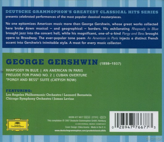 Greatest Classical Hits: Rhapsody In Blue [CD]