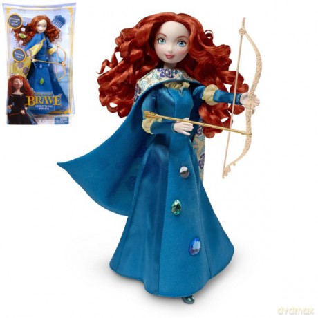 MATTEL BARBIE Lalka Merida Waleczna i akces. X4005 [ZABAWKA]