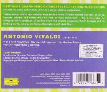 Greatest Classical Hits: The Four Seasons [CD]