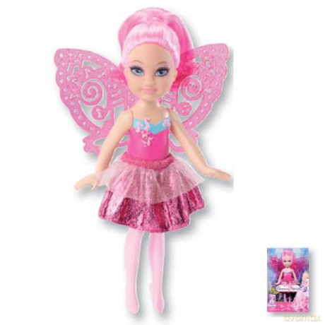 BARBIE Diamentowa Wróżka różowa X7915/7916 [ZABAWKA]