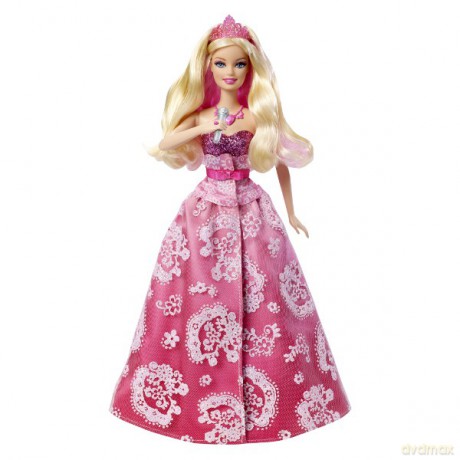 BARBIE Lalka Księżniczka i Piosenkarka X8747 [ZABAWKA]