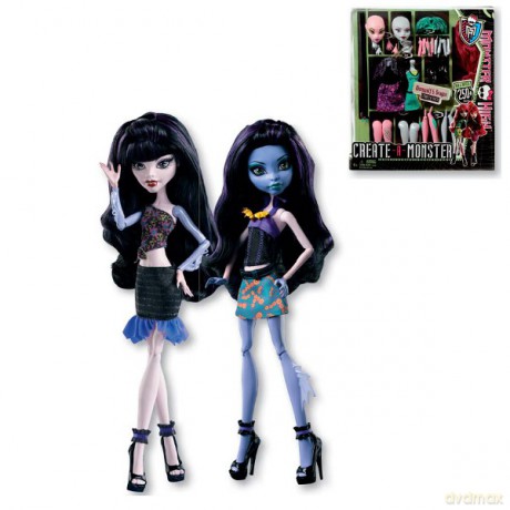 MONSTER HIGH Stwórz własnego potwora W9155/9157 [ZABAWKA]