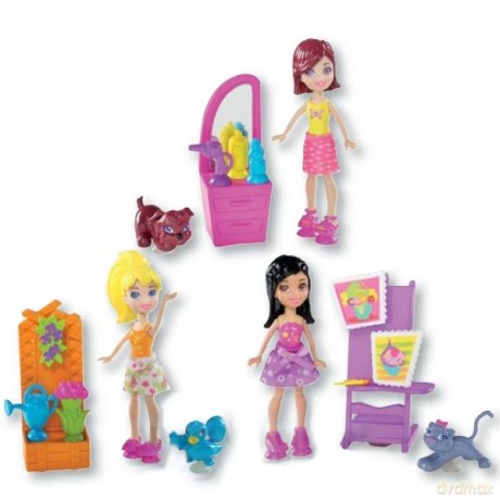 POLLY Laleczka na przyssawki X1421 [ZABAWKA]