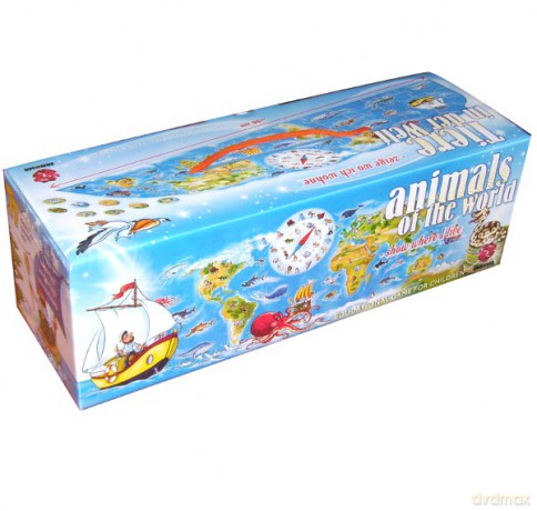 MAXIM GRA PUZZLE ZWIERZĘTA NA ŚWIECIE 4895 [GRA]