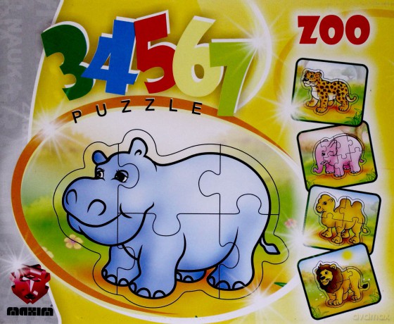 MAXIM 3,4,5,6,7 El. ZOO G250101 [PUZZLE]