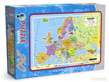 MAXIM 260 El. EUROPA MAPA ADMINISTRACYJN 2600702 [PUZZLE]