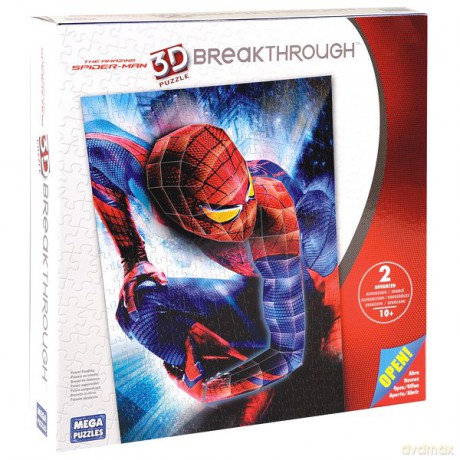 MEGA BLOKS Puzzle 3D Spiderman poziom 2 50781EAG-4 [PUZZLE]