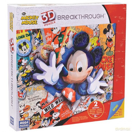 MEGA BLOKS Puzzle3D Myszka Miki poziom 2 50674EAG-4 [PUZZLE]