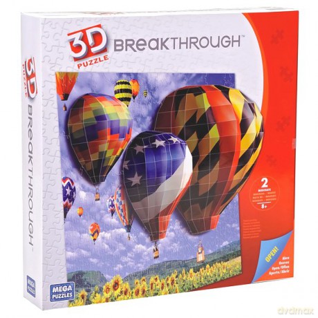 MEGA BLOKS Puzzle 3D Balony poziom 2 50669AAN-4 [PUZZLE]