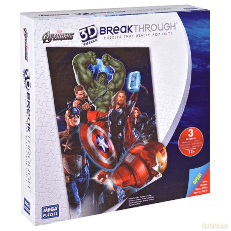 MEGA BLOKS Puzzle 3D Marvel Avengers p.2 50782EAG-4 [PUZZLE]