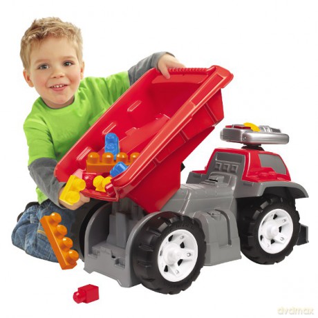 MEGA BLOKS Jeździk 3 w 1 Straż Pożarna 08507U [ZABAWKA]