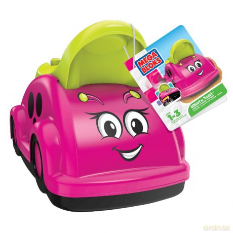 MEGA BLOKS Jeździk Różowe Auto 08536U/08538U [ZABAWKA]