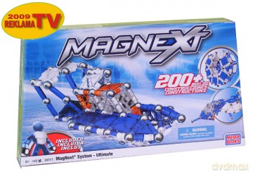 MEGA BLOKS MAGNEXT POJAZD 142 EL. MBM29830/29717 [KLOCKI]