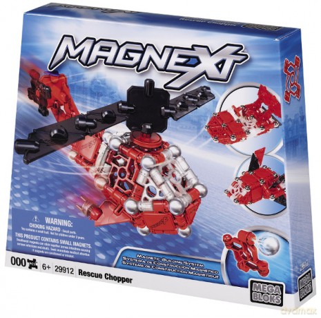 MEGA BLOKS MAGNEXT ZEST. DELUXE 67 EL. MBM29820/29912 [KLOCKI]