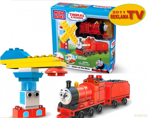 MEGA BLOKS TOMEK I PRZYJACIELE ZEST. 3w1 MBT10509/10511 [KLOCKI]