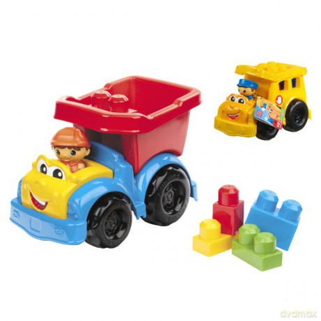 MEGA BLOKS Pojazd z Klockami Wywrotka 80408U134 [KLOCKI]
