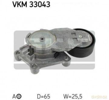 SKF VKM 33043 Rolka napinacza, pasek klinowy wielorowkowy Peugeot Toyota Citroen Ford Volvo Mazda Mitsubishi