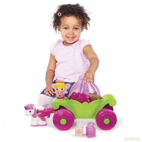 MEGA BLOKS Księżniczka i Magiczna Kareta 80411U [KLOCKI]