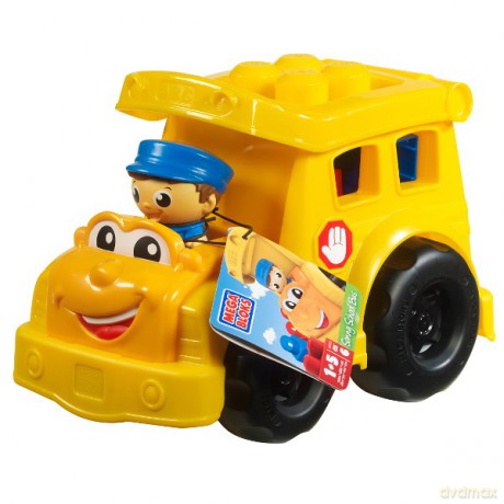 MEGA BLOKS Maxi Sonny Szkolny Autobus 80410U [KLOCKI]