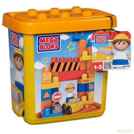 MEGA BLOKS Maxi Plac Budowy 31 kl. 06632V134/06634 [KLOCKI]