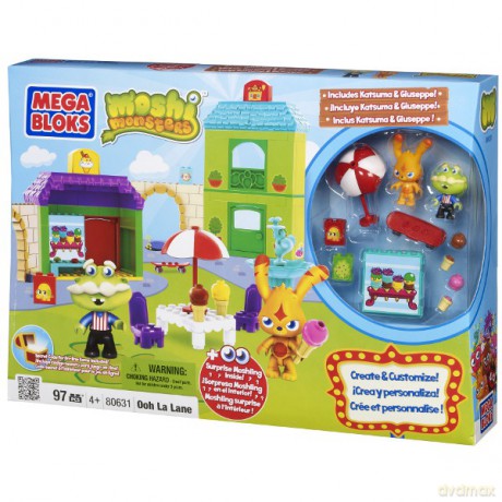 MEGA BLOKS Moshi Monster Budka z lodami 80630U/80631 [KLOCKI]