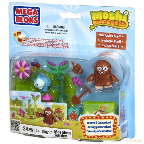 MEGA BLOKS Mikro Moshi Monster Ogródek 80616U134/80617 [KLOCKI]