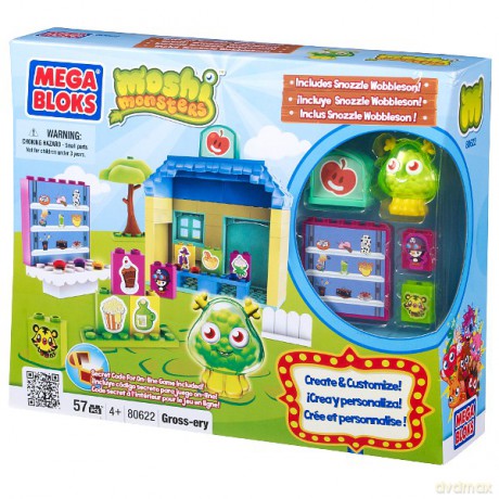MEGA BLOKS Mikro Moshi Monster Spożywczy 80621U/80622 [KLOCKI]