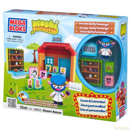 MEGA BLOKS Mikro Moshi Monster Bazar 80621U/80623 [KLOCKI]