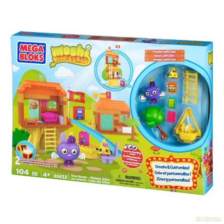 MEGA BLOKS Moshi Monster Dom na drzewie 80630U/80633 [KLOCKI]