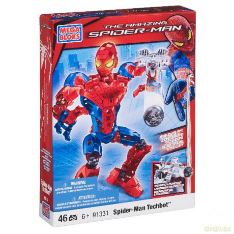 MEGA BLOKS Spiderman Techbot 91329U/91331 [KLOCKI]