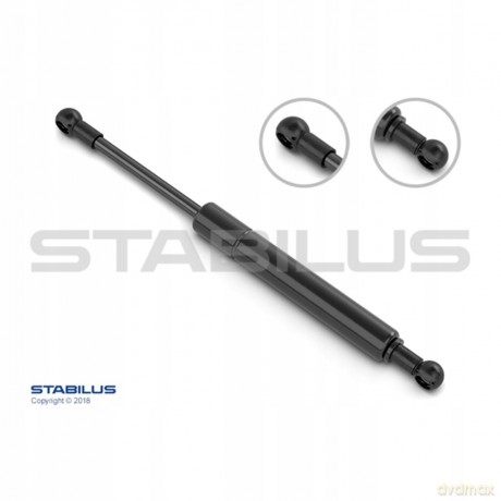 Sprężyna gazowa, pokrywa bagażnika Stabilus 5768ZF Volvo