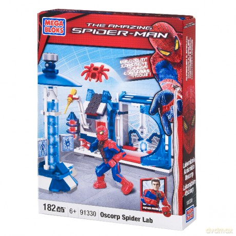MEGA BLOKS Spiderman Labolatorium Oscorp 91330U [KLOCKI]
