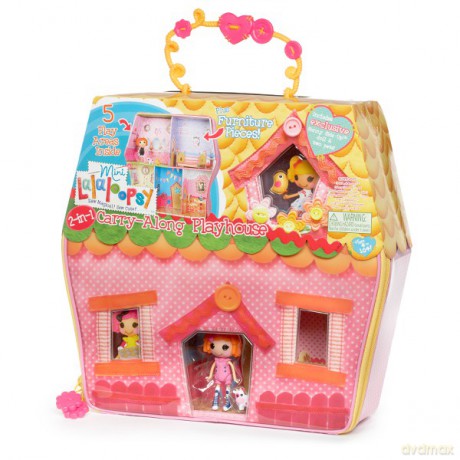LALALOOPSY MiniDomek podróżnywalizka 506751 [ZABAWKA]
