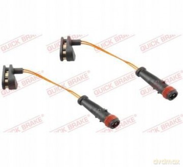 Styk ostrzegawczy, zużycie okładzin hamulcowych Quick Brake WS 0229 A Mercedes