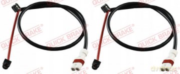 Styk ostrzegawczy, zużycie okładzin hamulcowych Quick Brake WS 0344 A Porsche