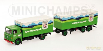 MINICHAMPS Scania LB140 Kofferzug Baren 499123841 [MODELARSTWO]