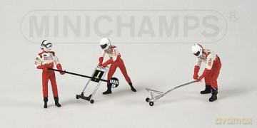 MINICHAMPS Jack Set Panasonic Toyota 343100064 [MODELARSTWO]