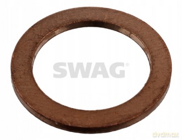 SWAG 99 90 7215 Pierścień uszczelniający, korek spustowy oleju Mercedes Opel Audi Skoda VW Seat Ford Chrysler Dodge Mazda Jeep Chevrolet
